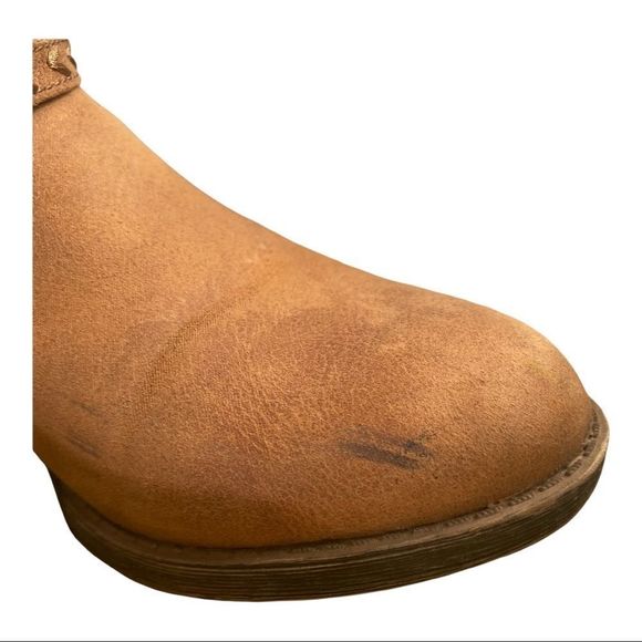 Francesca’s tan ankle bootie size 8.5 GUC - Picture 3 of 8